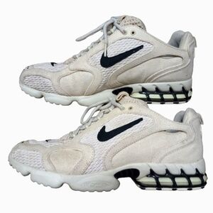 RARE NIKE AIR ZOOM SPIRIDON CAGE CG 2  STUSSY FOSSIL  BLACK CQ5486-200 MEN SZ 11